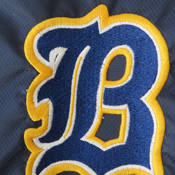 Mizuno* Men's Short Sleeve 1/4 Zipper Front Pull-Over Windbreaker~ Size Large - Picture 4 of 11